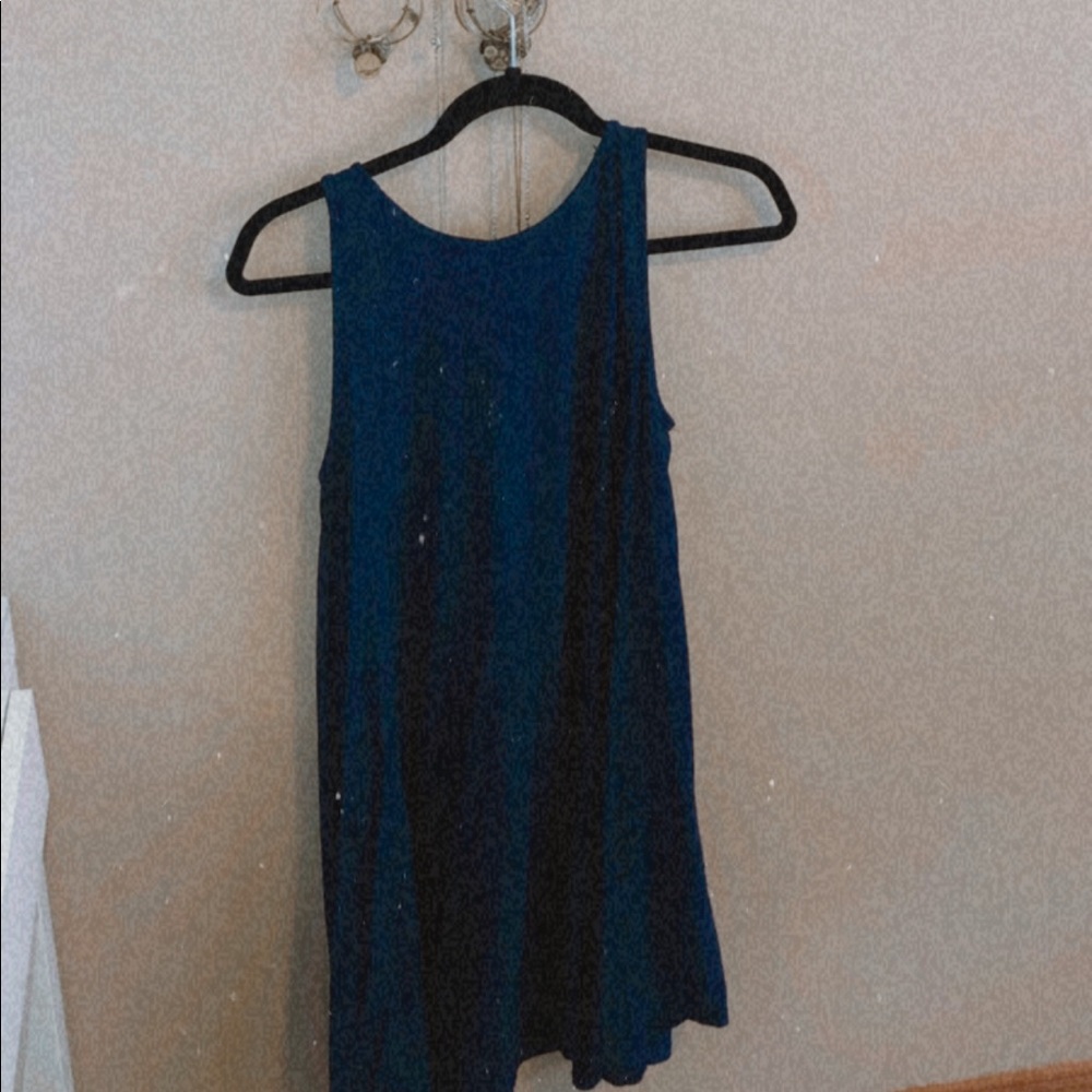 Navy blue sundress